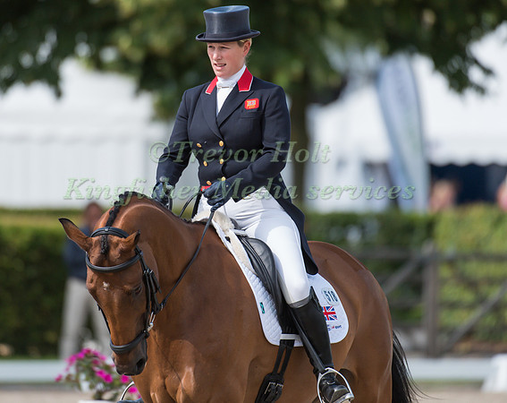 Zara Tindall (GBR) and High Kingdom