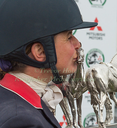 Piggy French Winnerof the Mitsubishi Motors Badminton Horse Trials