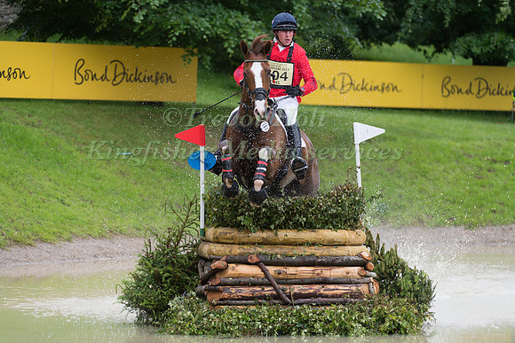 DAVID DOEL (GBR) AND CHAP TAKING PART IN THE CROSS COUNTRY PHASE OF THE  UNDER 25s CCI THREE STAR COMPETITION AT THE 2017 EQUI-TREK BRAMHAM INTERNATIONAL HORSE TRIALS