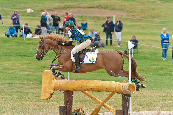 Jodie O'Keeffe and  Castleview Rakish Milly