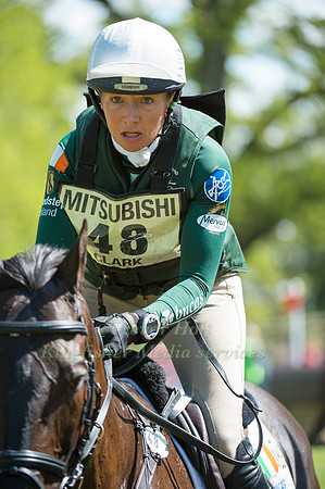 Aoife Clark (IRL) riding Vaguely North