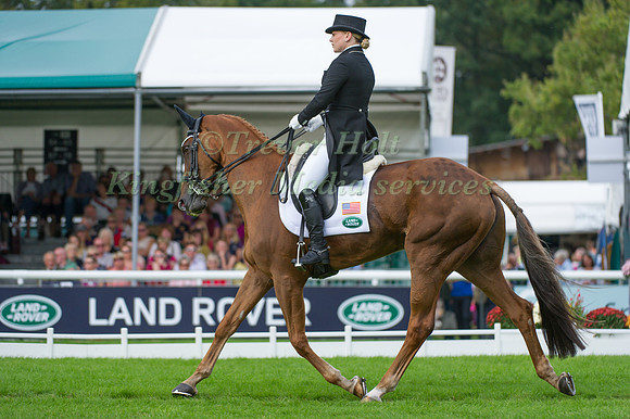 Marilyn Little (USA) riding RF Demeter competing in the dressage test