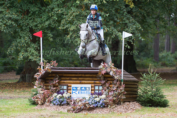 Sofia Sjoborg of Sweden riding  DHI MIGHTY DWIGHT