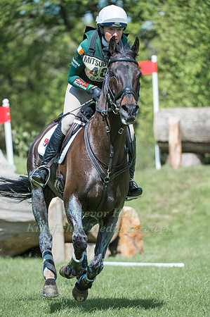 Aoife Clark (IRL) riding Vaguely North