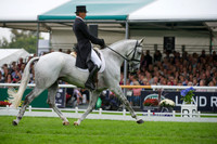 Andrew Nicholson (NZL) riding Avebury competing in the dressage test