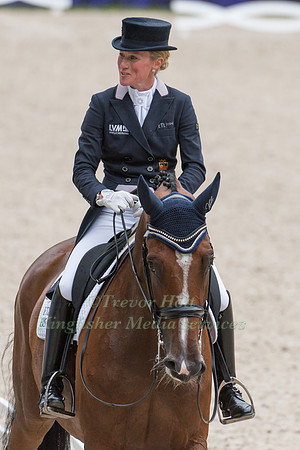 Helen Langehanenberg (GER) and Suppenkasper  taking part in the Prize of VUV - Vereinigte Unternehmerverbände Aachen Prix St. Georges CDI4*