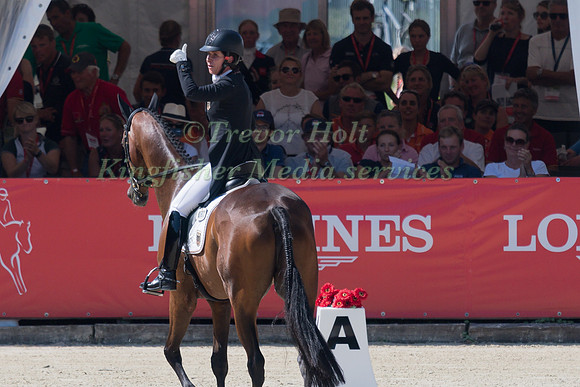 BETTINA HOY (GER) AND SEIGNEUR MEDICOTT