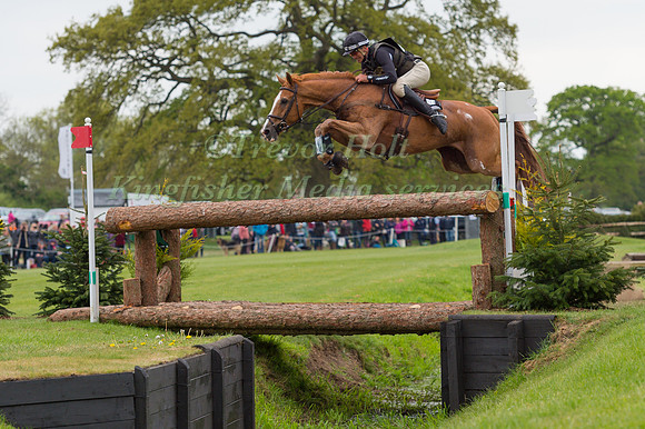 Andrew Nicholson (NZL) riding Nereo in the Cross Country phase of the 2017 Mitsubishi Motors  Badminton Horse Trials