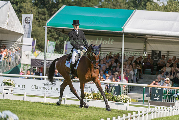 ALEXANDER BRAGG (GBR) AND ZAGREB TAKING PART IN THE DRESSAGE PHA
