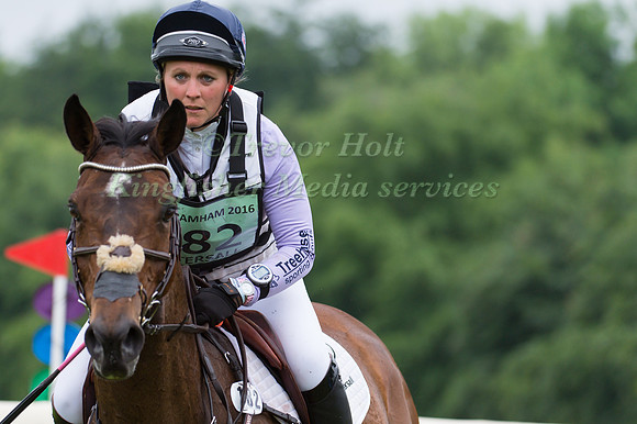 Gemma Tattersall (GBR) riding Chico Bella P