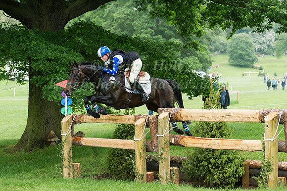 Sophie Platt (GBR) riding Be Be III