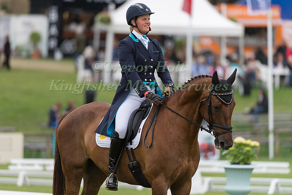 SARAH HOLMES (GBR) AND LOWHILL CLOVER