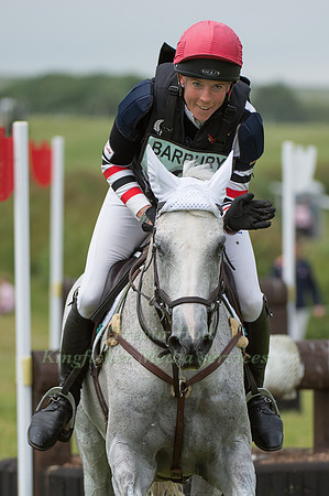 Lucy  Jackson (NZL) riding Bosun II