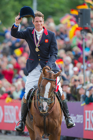 William Fox-Pitt and Chilli Morning on their Lap of Honour