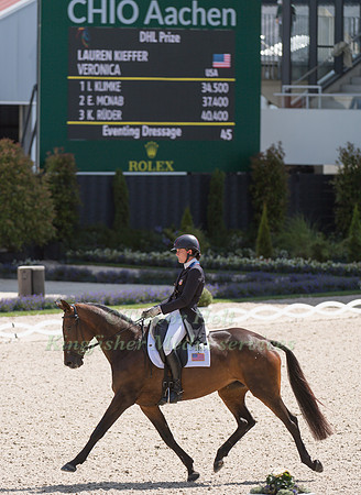 LAUREN KIEFFER (USA) AND VERONICA