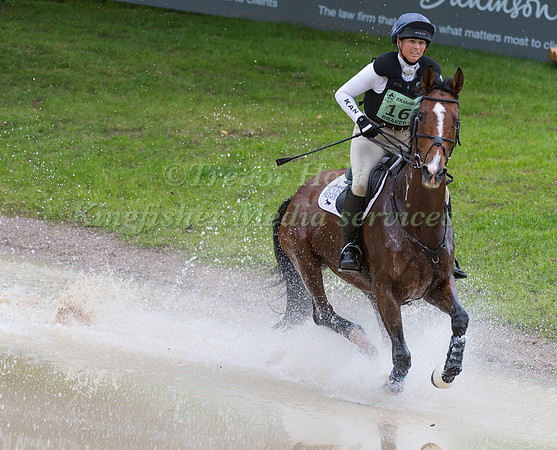 JEANETTE BRAKEWELL (GBR) AND LETS DANCE TAKING PART IN THE CROSS COUNTRY PHASE OF THE  CIC THREE STAR COMPETITION AT THE 2017 EQUI-TREK BRAMHAM INTERNATIONAL HORSE TRIALS