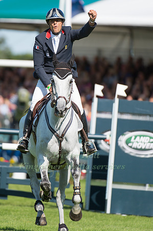 Cedric Lyard (FRA) and  Cadeau Du Roi