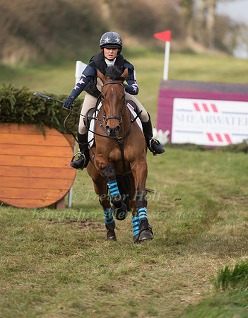 Daisy Charlier  riding Arcos