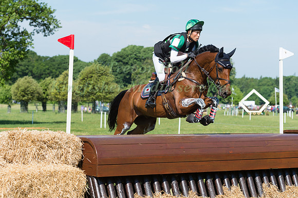 RYUZO KITAJIMA (JPN) RIDING FEROZA NIEUWMOED  IN THE CROSS COUNTRY PHASE OF THE CCI ONE STAR AT THE 2017 HOUGHTON INTERNATIONAL HORSE TRIALS