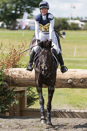 Nicola Wilson (GBR) riding Annie Clover