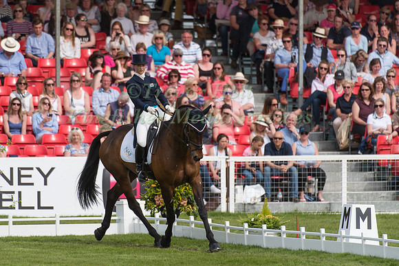 Dani Evans of Great Britain  riding Raphael II