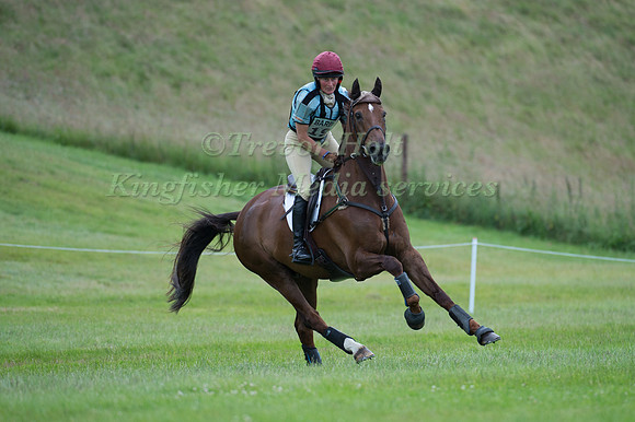 Vicky Brake (GBR) riding Cooleys First