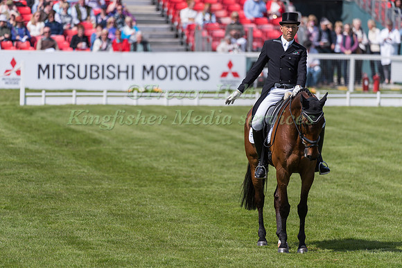 Bill Levett of Australia riding Improvise