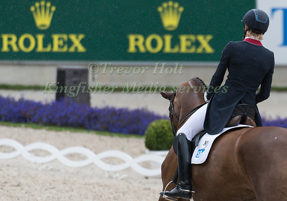 Ingrid Klimke (GER) and Geraldine 189  taking part in the Prize of VUV - Vereinigte Unternehmerverbände Aachen Prix St. Georges CDI4*