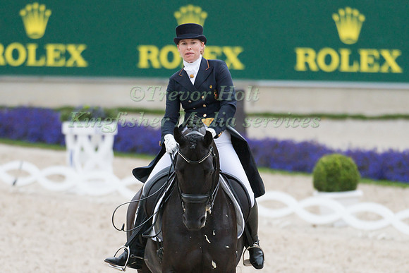 Nadine Capellmann (GER) and Forpost taking part in the Prize of VUV - Vereinigte Unternehmerverbände Aachen Prix St. Georges CDI4*