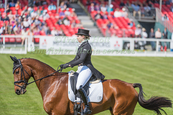 Megan Heath of New Zealand riding St. Daniel
