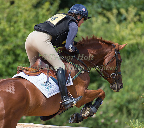 Piggy French (GBR) riding Morswood