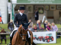 ALICIA HAWKER (GBR) AND CHARLES RR TAKING PART IN THE DRESSAGE PHASE OF THE  UNDER 25 CCI THREE STAR COMPETITION AT THE 2017 EQUI-TREK BRAMHAM INTERNATIONAL HORSE TRIALS