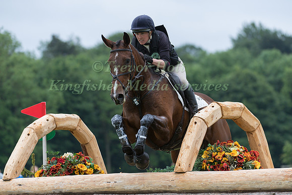 KATIE MAGEE (GBR) AND DOLLARNEY TAKING PART IN THE CROSS COUNTRY PHASE OF THE  CIC THREE STAR COMPETITION AT THE 2017 EQUI-TREK BRAMHAM INTERNATIONAL HORSE TRIALS