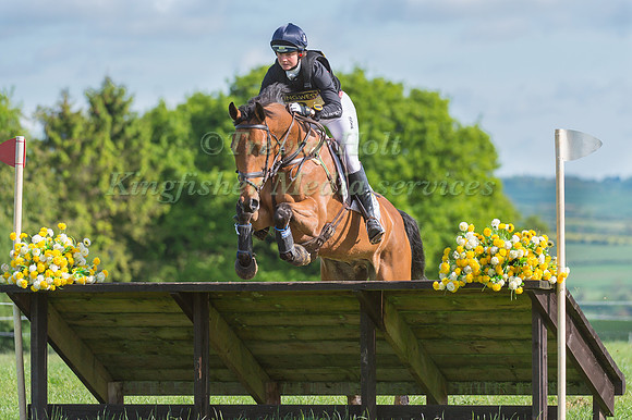 PIGGY FRENCH (GBR) RIDING BIG BERRY COMPETING IN THE CROSS COUNTRY PHASE OF THE  CIC ONE STAR COMPETITION AT THE  2017 ROCKINGHAM CASTLE INTERNATIONAL HORSE TRIAL.