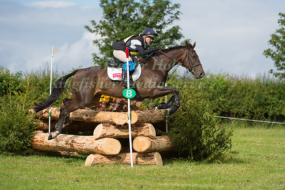 Emily Galbraith (GBR) riding Fernhill In Action