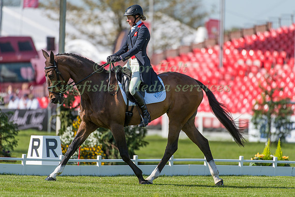 Izzy Taylor of Great Britain  riding KBIS Briarlands Matilda