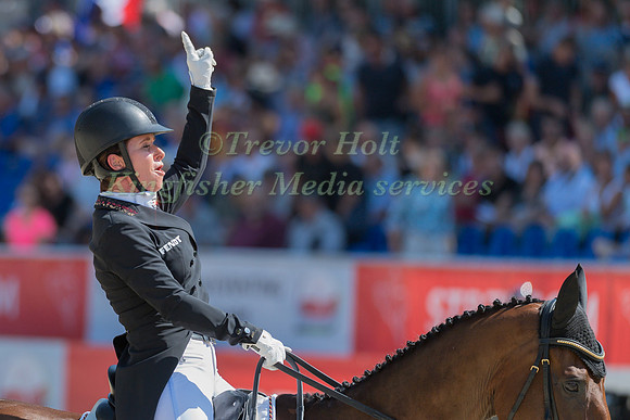 BETTINA HOY (GER) AND SEIGNEUR MEDICOTT