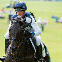 Nicola Wilson (GBR) riding Annie Clover