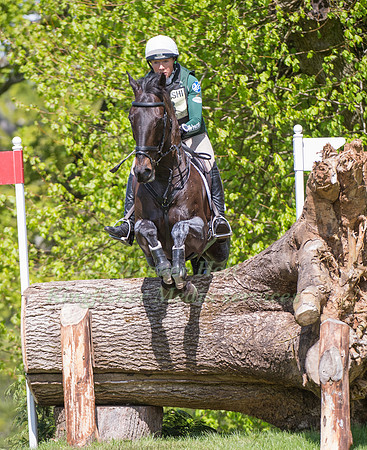 Aoife Clark (IRL) riding Vaguely North