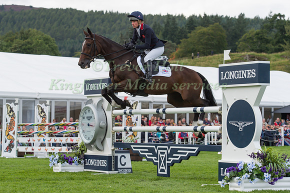 Izzy Taylor of Great Britain riding KBIS Briarlands Matilda