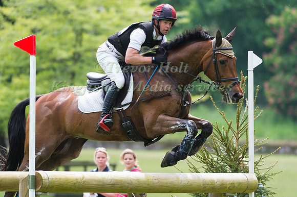 Kevin  McNab (AUS) riding  Step Forward
