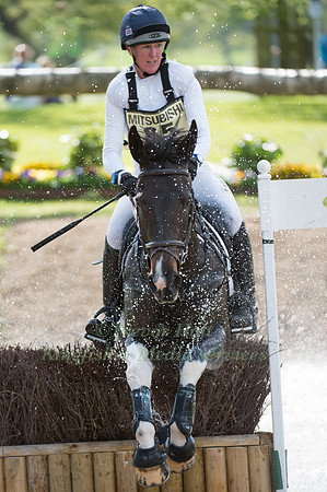 Nicola Wilson (GBR) riding Beltane Queen