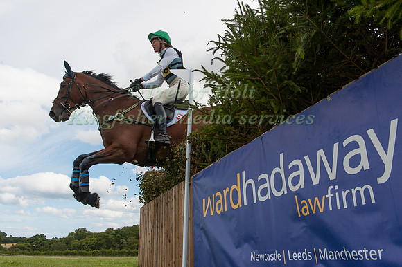 Kathryn   Robinson (CAN) riding Cooley Eclipse
