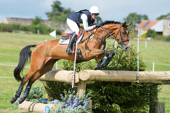 Jolyse T Bell-Syer (GBR) riding On Show