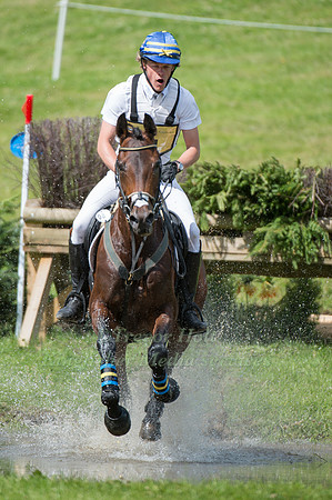 Ludwig   Svennerstal (SWE) riding Franzipan