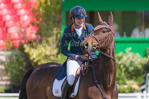 Alice Naber-Lozeman of Holland riding Harry Belafonte