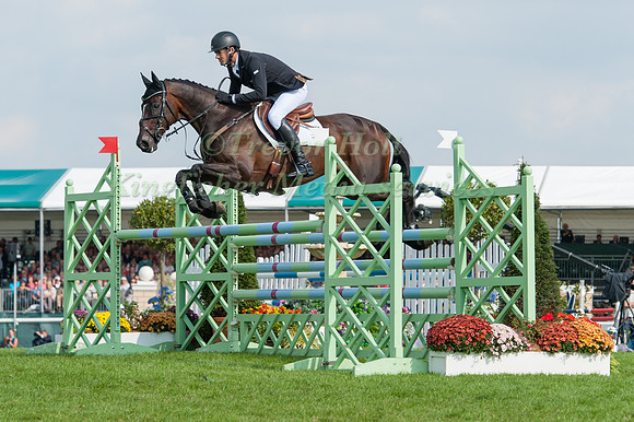 Jonathan Paget (NZL) riding Clifton Promise taking part in the Show Jumping Phase