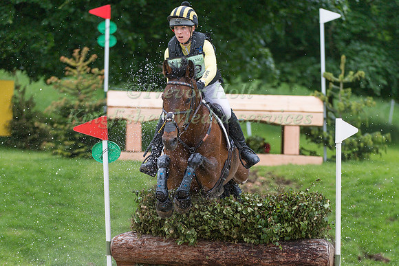 FRANKY REID-WARRILOW (GBR) AND DOLLEY WHISPER TAKING PART IN THE CROSS COUNTRY PHASE OF THE  CIC THREE STAR COMPETITION AT THE 2017 EQUI-TREK BRAMHAM INTERNATIONAL HORSE TRIALS
