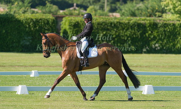 ROSALIND CANTER (GBR) RIDING NO EXCUSE  IN THE CROSS COUNTRY PHASE OF THE CCI ONE STAR AT THE 2017 HOUGHTON INTERNATIONAL HORSE TRIALS
