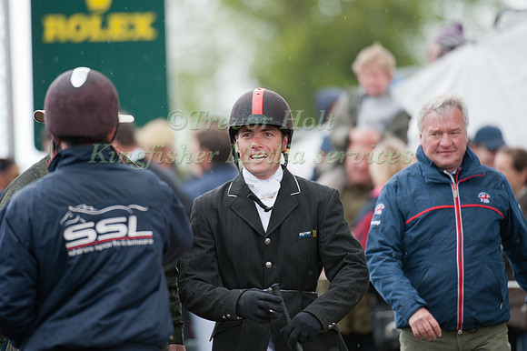 Paul Tapner After his Winning Show Jumping Round